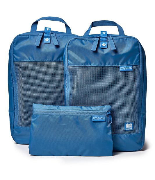 JanSport Good Latitude Packing Cubes - Elemental Blue
