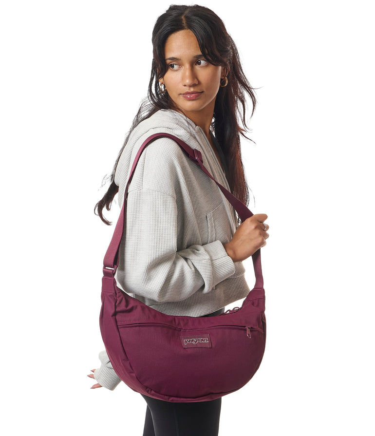 JanSport Unphased Crossbody Large - Cherry Lacquer