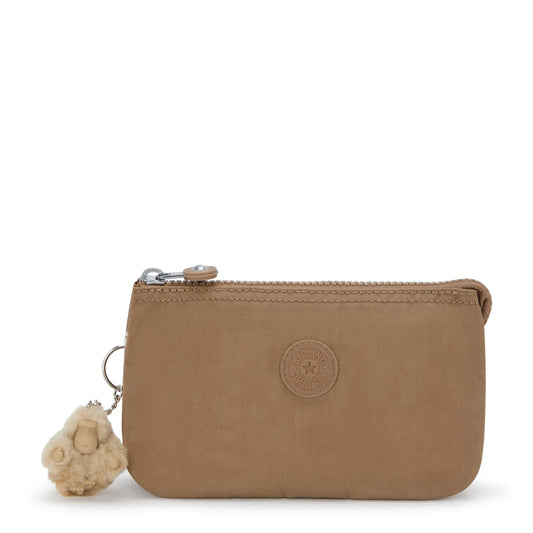 Kipling Creativity Large Pouch - Early Tan