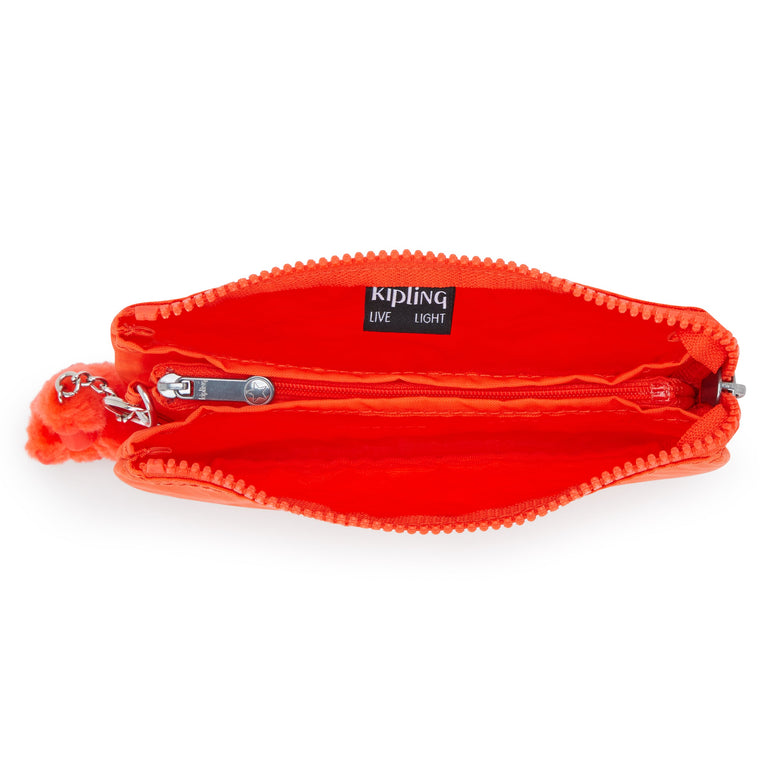 Kipling Creativity Large Pouch - Open Orange