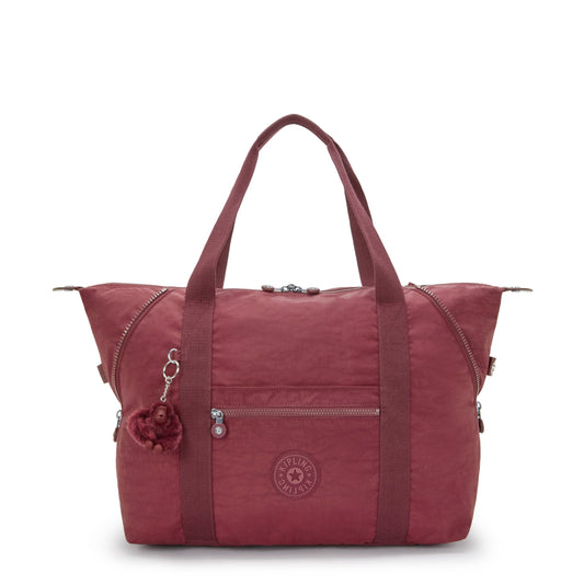 Kipling Art Medium Tote Bag - Lounge Wine