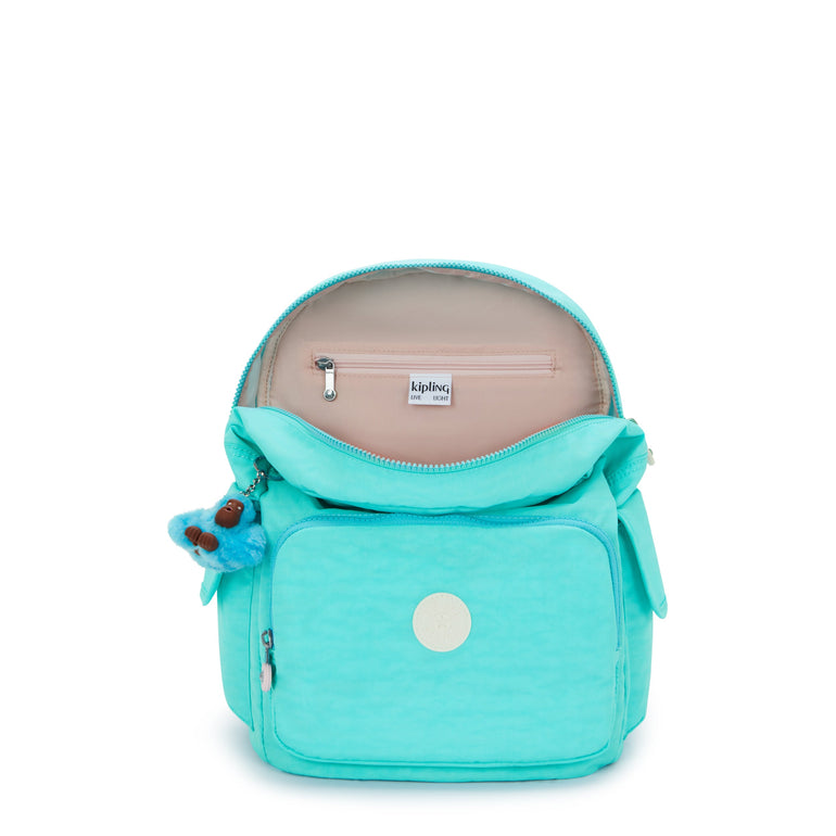 Kipling City Pack Backpack - Poppy Aqua