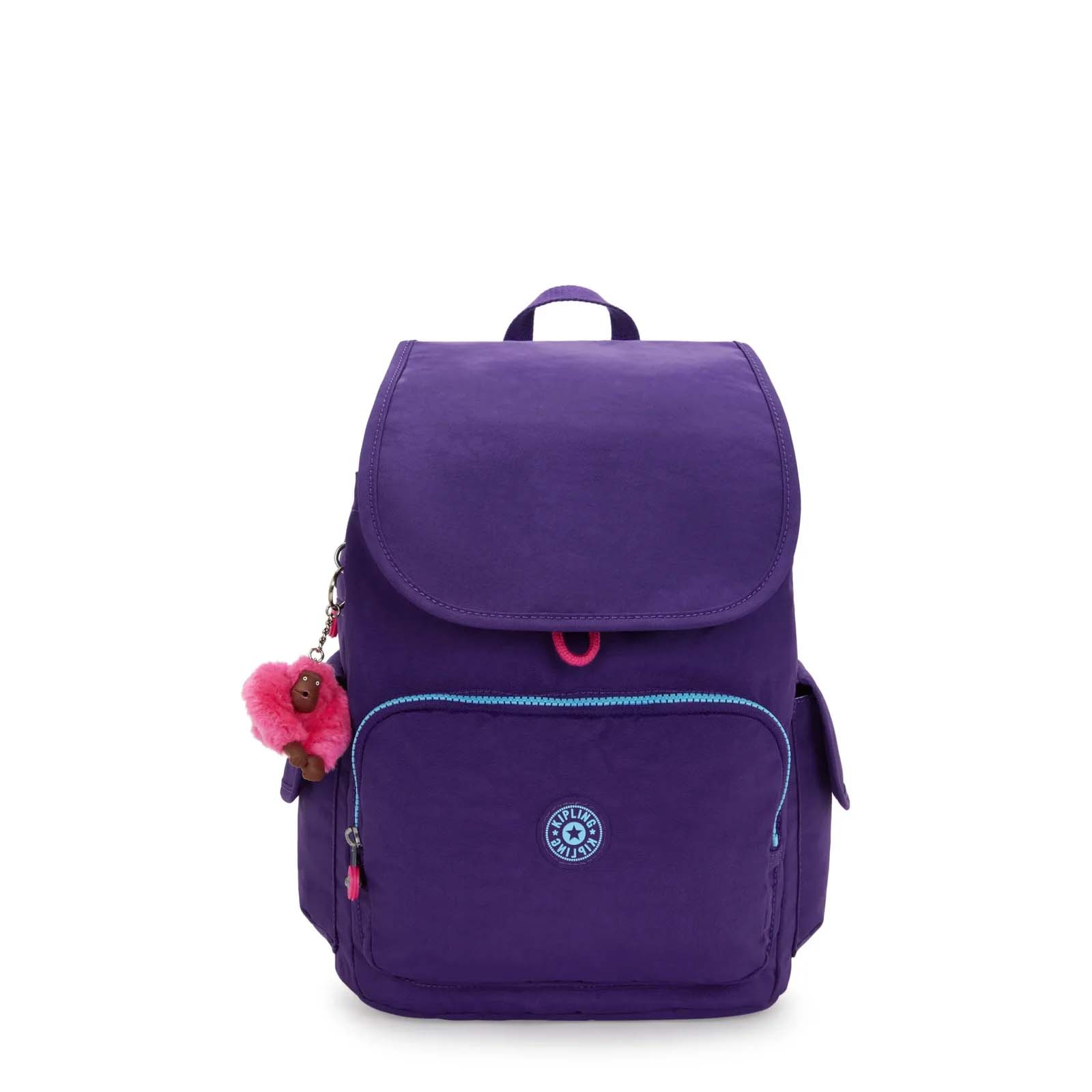 Kipling City Pack Backpack - VIP Purple
