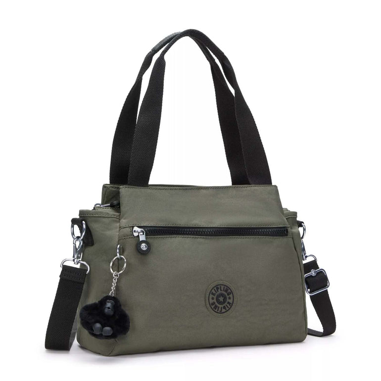 Kipling Elysia Shoulder Bag - Green Moss
