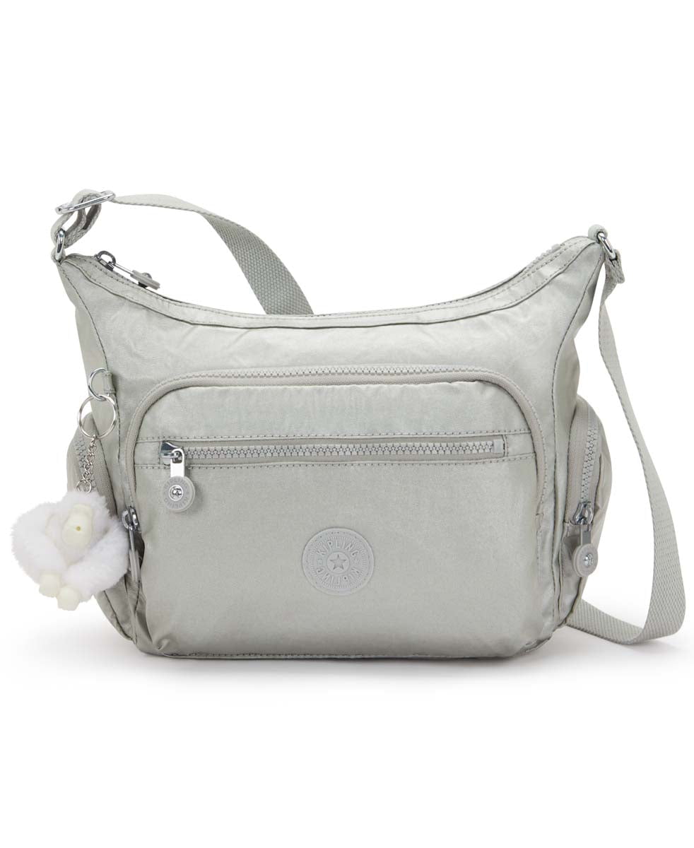 Kipling Gabbie Small Metallic Crossbody Bag - New Bright Metallic