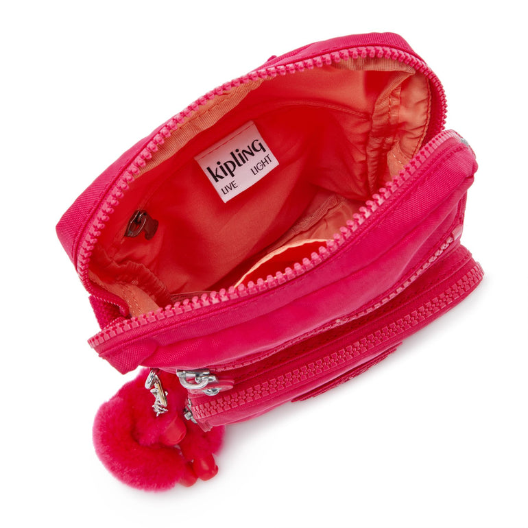 Kipling Gunne Crossbody Bag - Confetti Pink