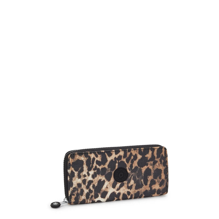 Kipling Money World Portefeuille imprimé - Wild Leopard