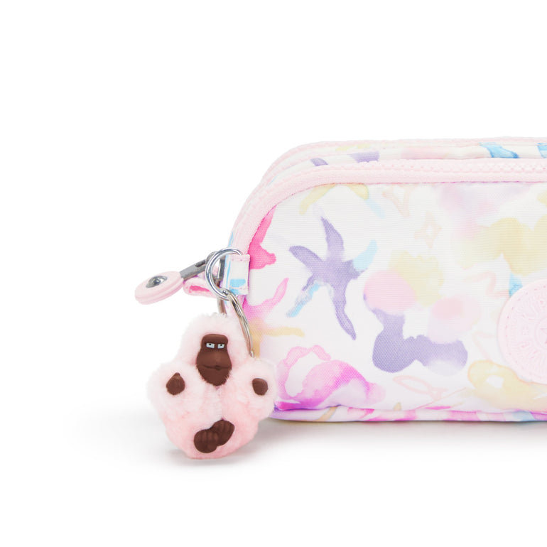 Kipling Gitroy Printed Pencil Case - Aqua Sea