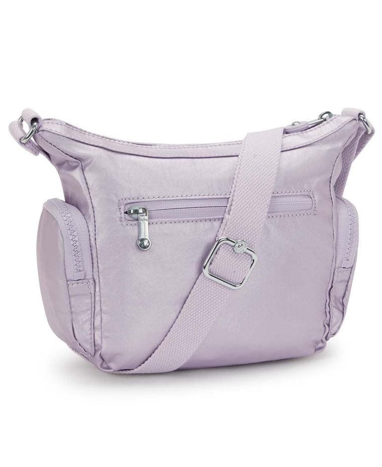 Kipling Gabbie Mini Metallic Crossbody Bag - Lilac Moon Metallic