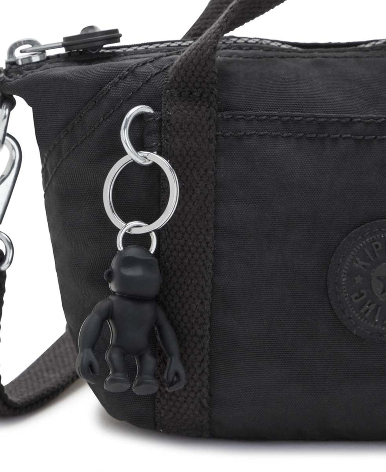 Kipling Art Compact Crossbody Bag - Black Noir