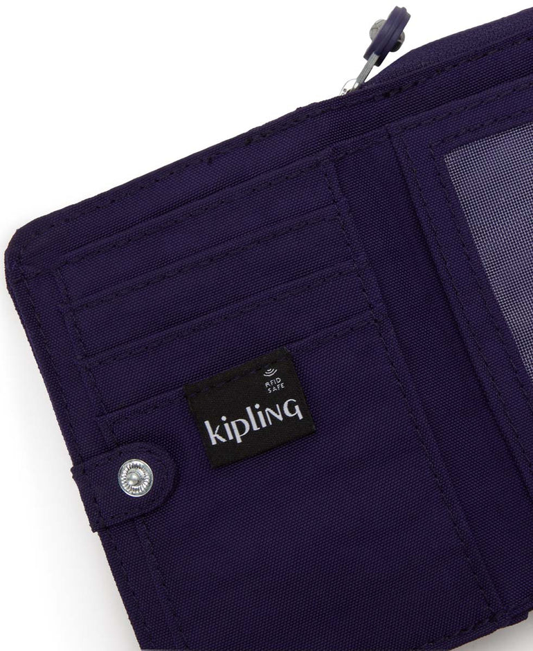 Kipling Money Love Small Wallet - Moonlit Blue