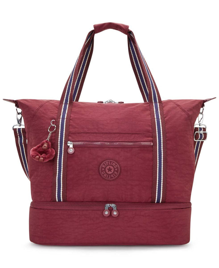 Kipling Art M Weekender Tote Bag - Lounge Wine