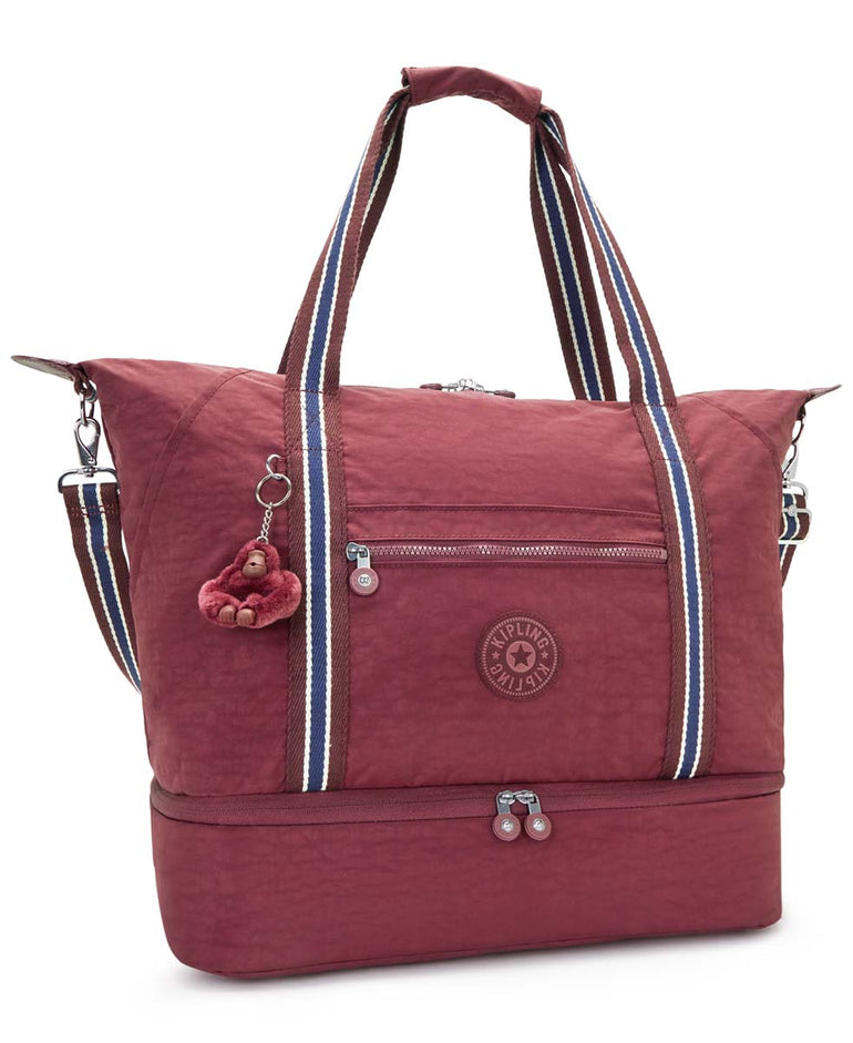 Kipling Art M Weekender Tote Bag - Lounge Wine