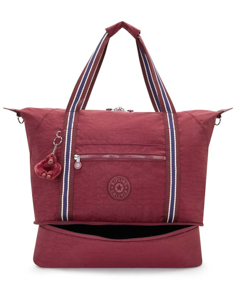 Kipling Art M Weekender Tote Bag - Lounge Wine