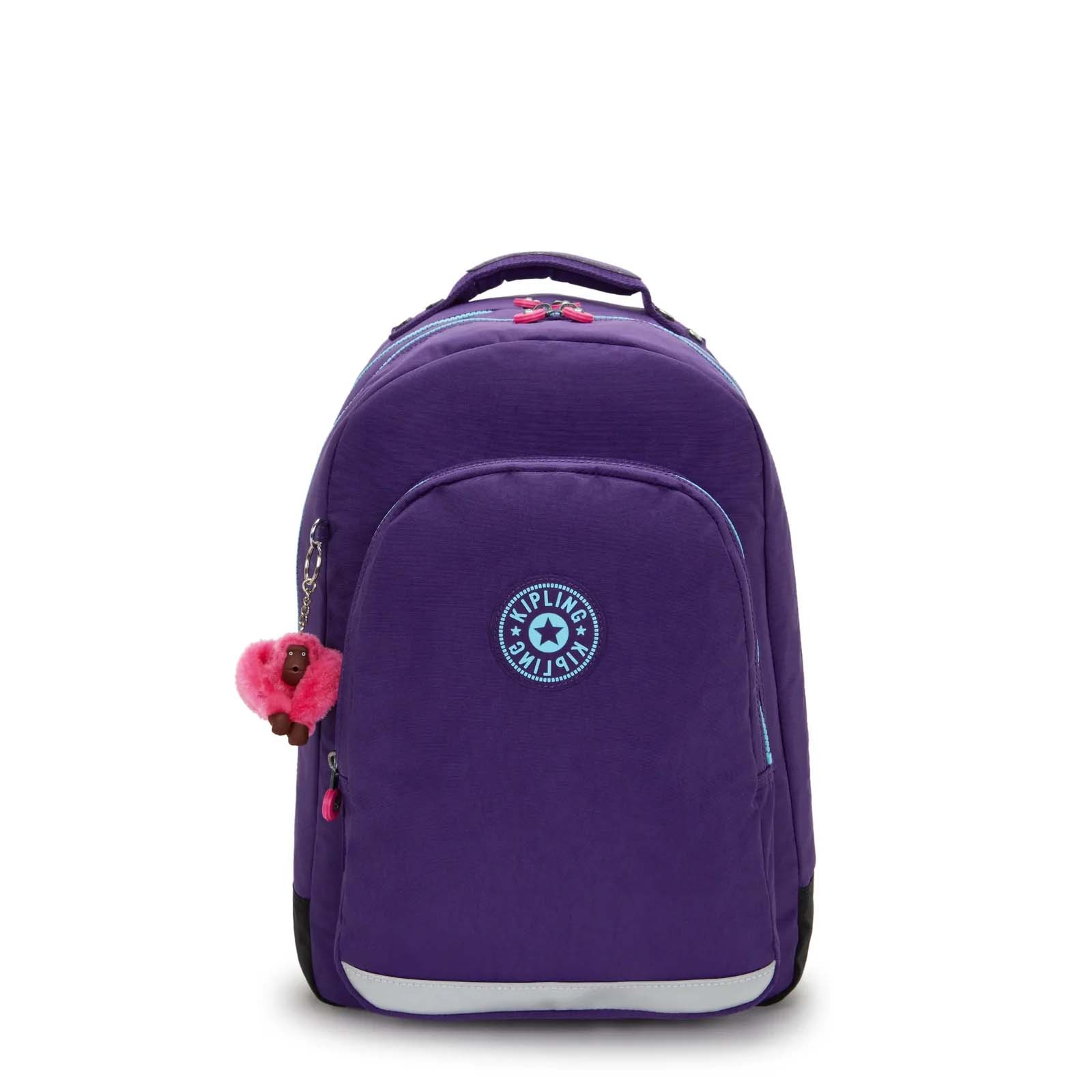 Kipling Classroom 17" Laptop Backpack - VIP Purple