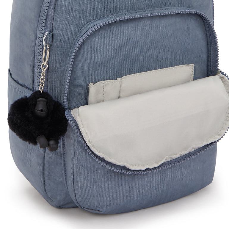 Kipling Seoul Petit Sac à dos pour tablette - Blue Stone