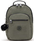 Kipling Seoul Small Tablet Backpack - Green Moss