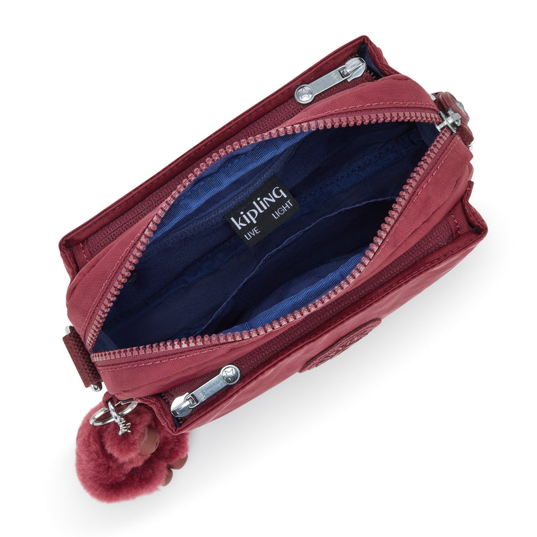 Kipling Abanu Medium Crossbody Bag - Lounge Wine