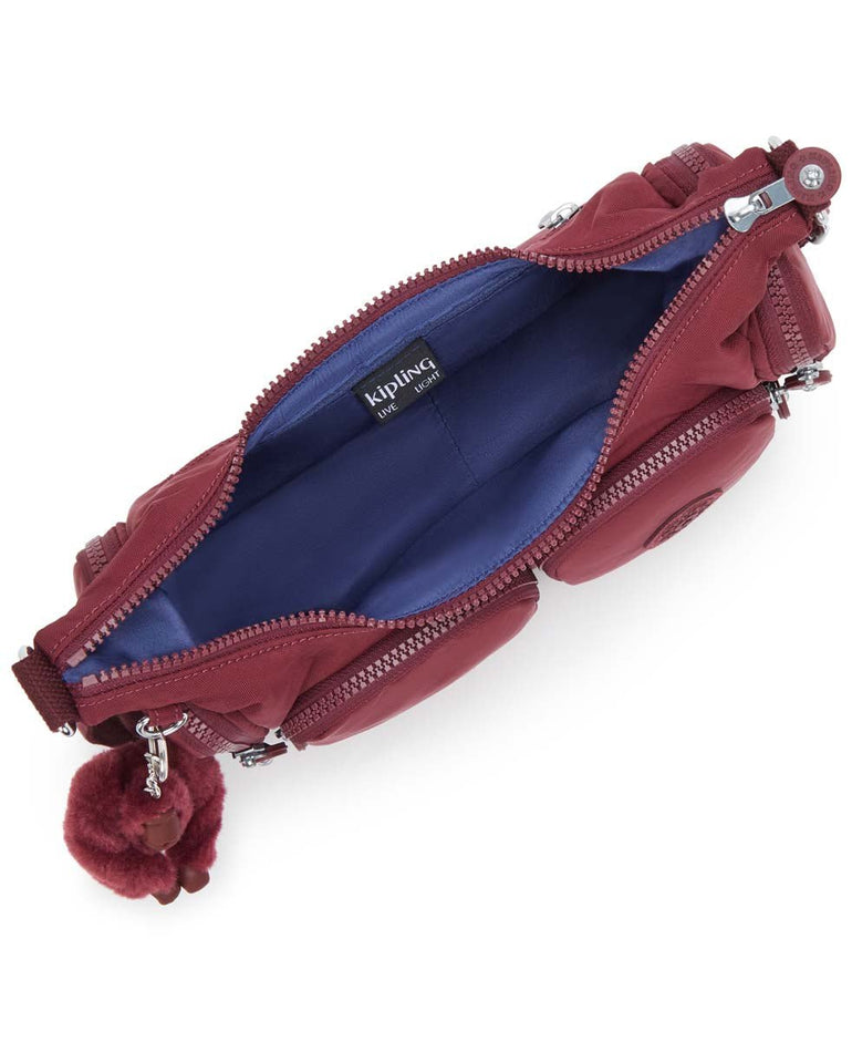 Kipling Rikka Small Crossbody Bag - Lounge Wine