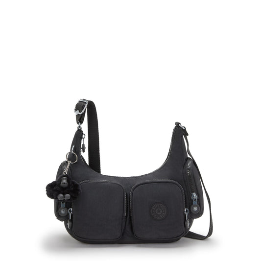 Kipling Rikka Small Crossbody Bag - Black Noir