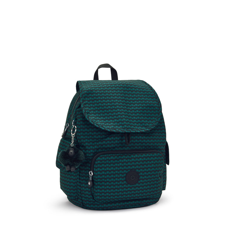 Kipling City Pack Small Printed Backpack - Dark Lobby Tile
