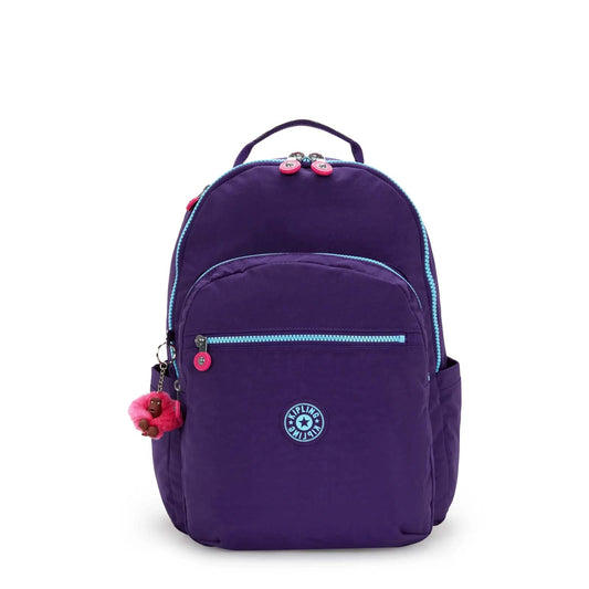 Kipling Seoul Large 15" Laptop Backpack - VIP Purple
