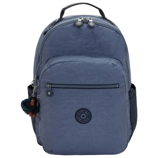 Kipling Seoul Large 15" Laptop Backpack - Game Grey