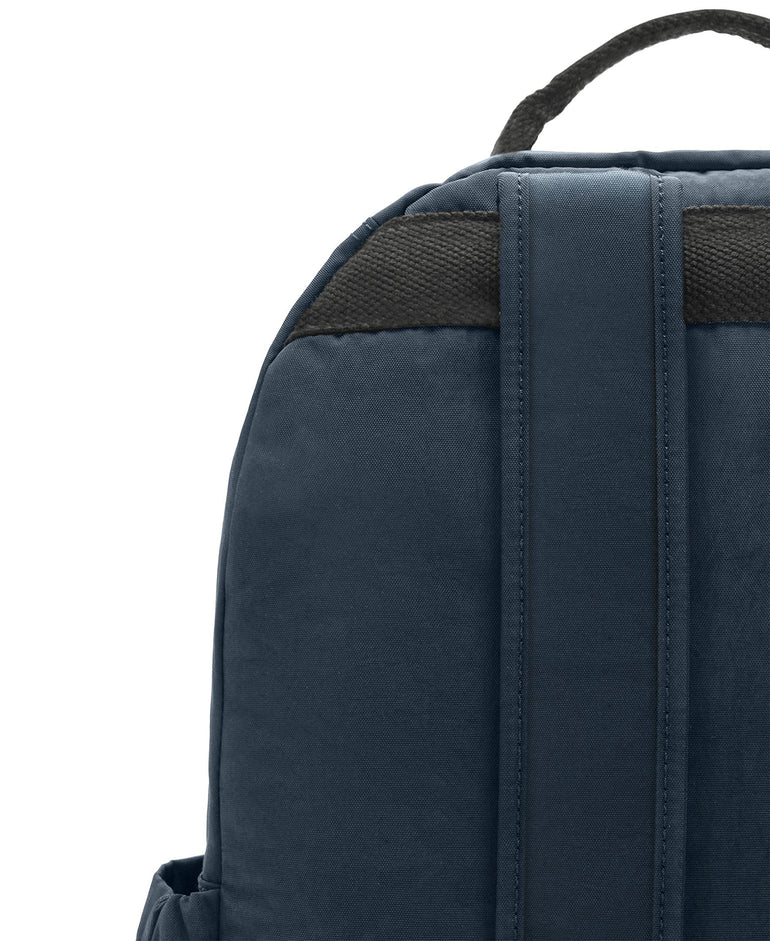 Kipling Seoul Large 15" Laptop Backpack - True Blue Tonal 2