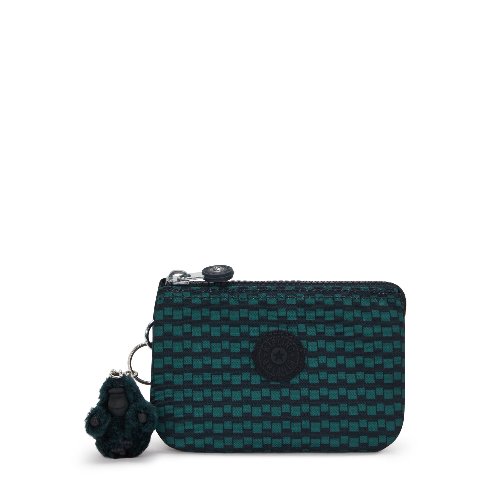 Kipling Creativity Large Printed Pouch - Dark Lobby Tile