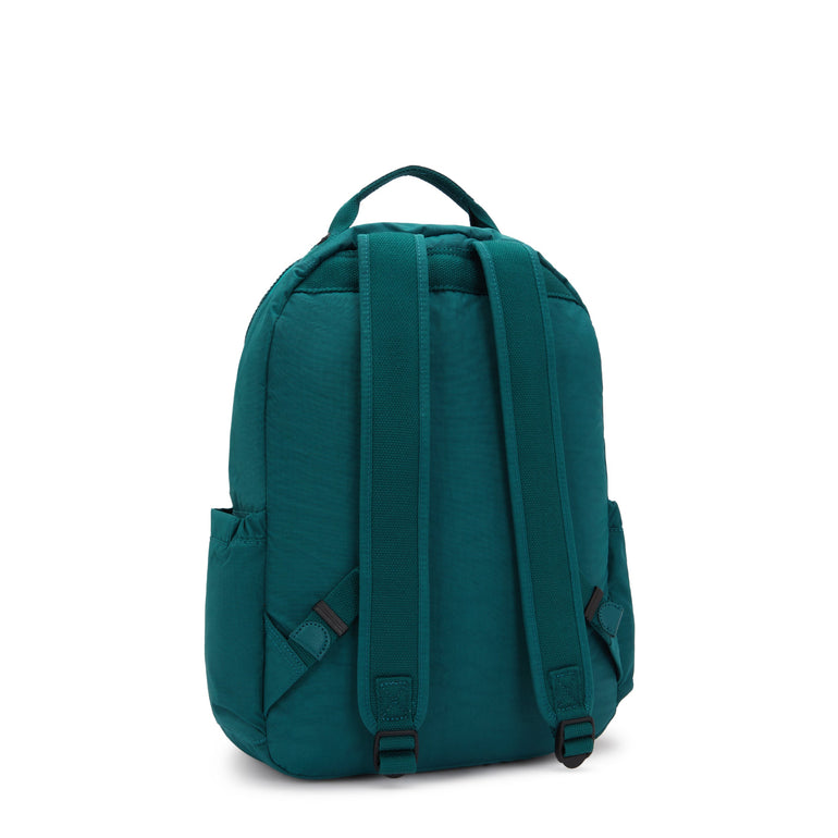 Kipling Seoul Large 15" Laptop Backpack - Tailored Green