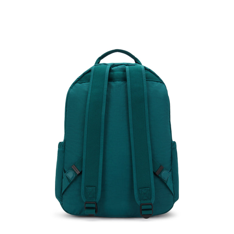 Kipling Seoul Large 15" Laptop Backpack - Tailored Green