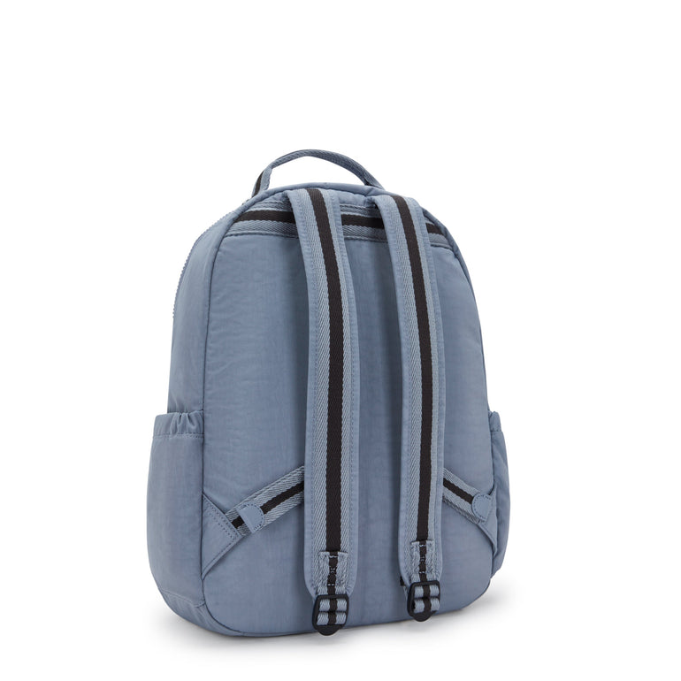 Kipling Seoul Large 15" Laptop Backpack - Blue Stone
