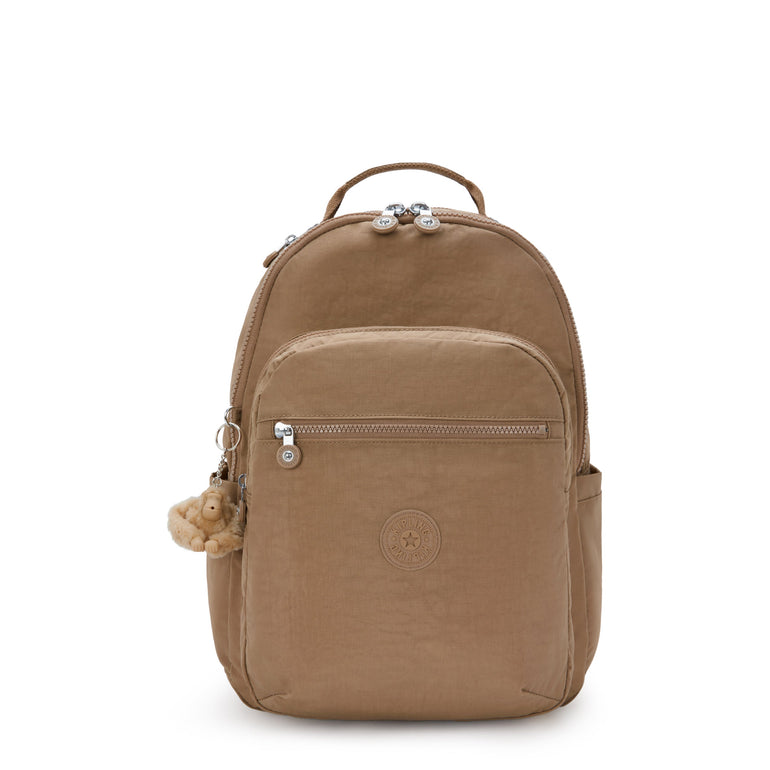 Kipling Seoul Large 15" Laptop Backpack - Early Tan