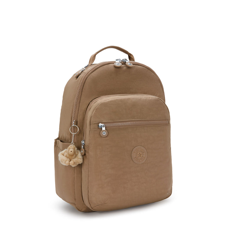 Kipling Seoul Large 15" Laptop Backpack - Early Tan