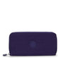 Kipling Money World Printed Wallet - Moonlit Blue