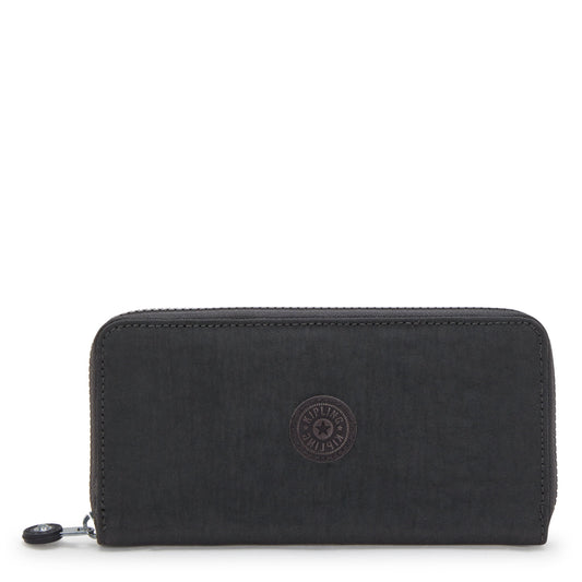Kipling Money World Wallet - Black Noir