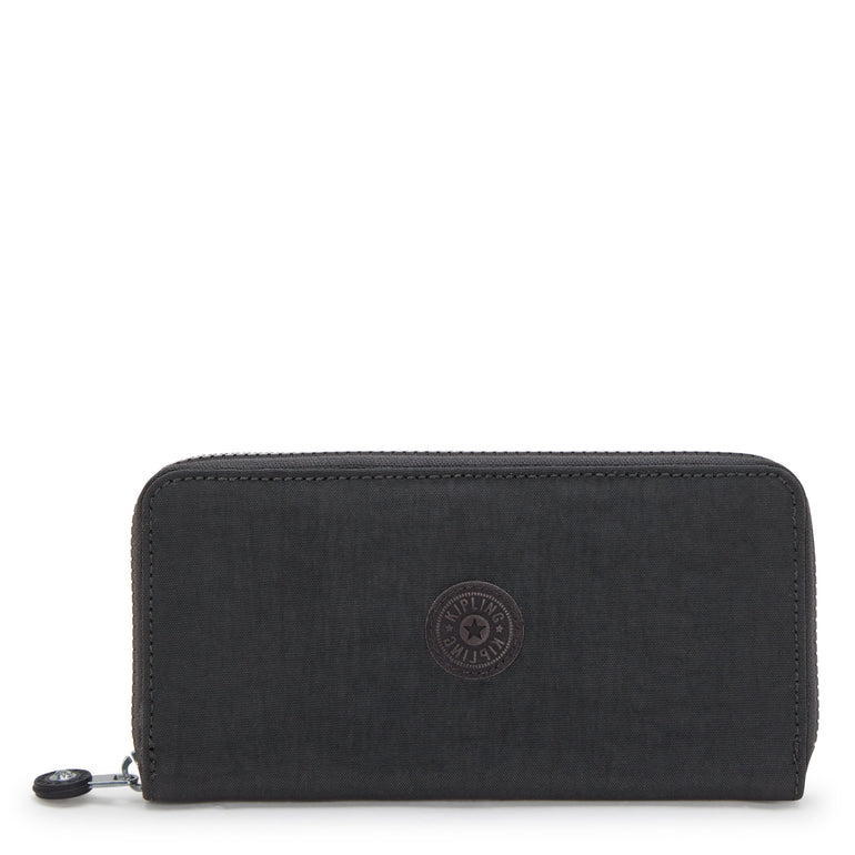 Kipling Money World Wallet - Black Noir