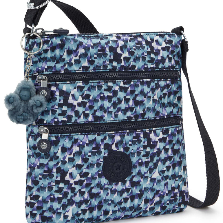 Kipling Keiko Printed Crossbody Mini Bag - Rainy Feathers