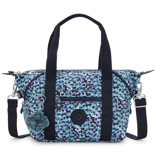 Kipling Art Mini Printed Shoulder Bag - Rainy Feathers