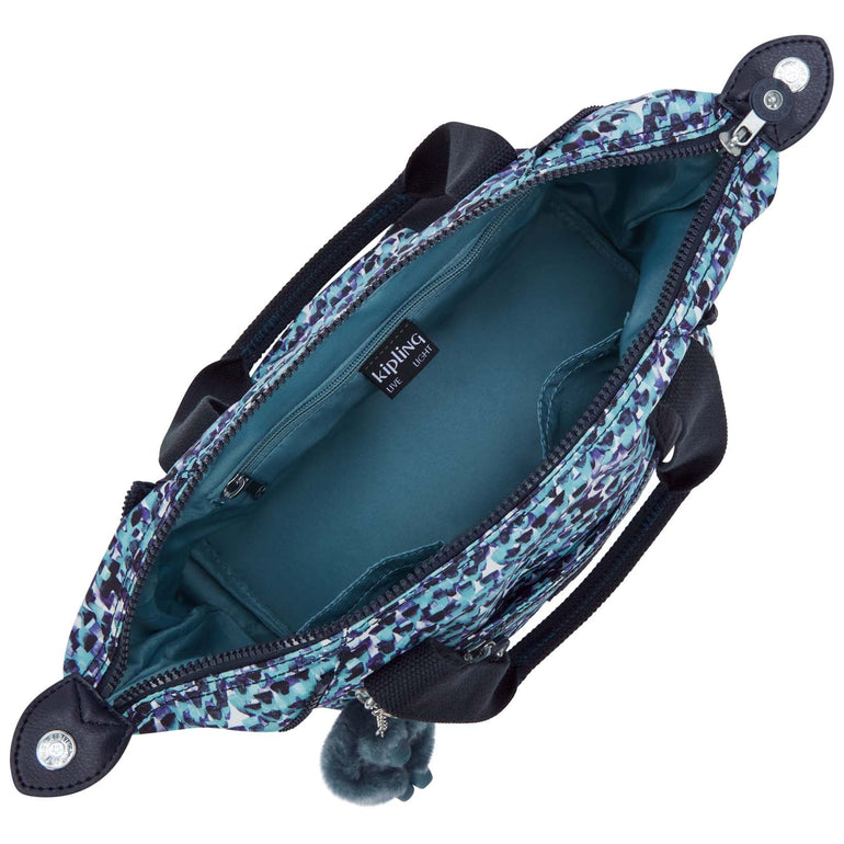 Kipling Art Mini Printed Shoulder Bag - Rainy Feathers