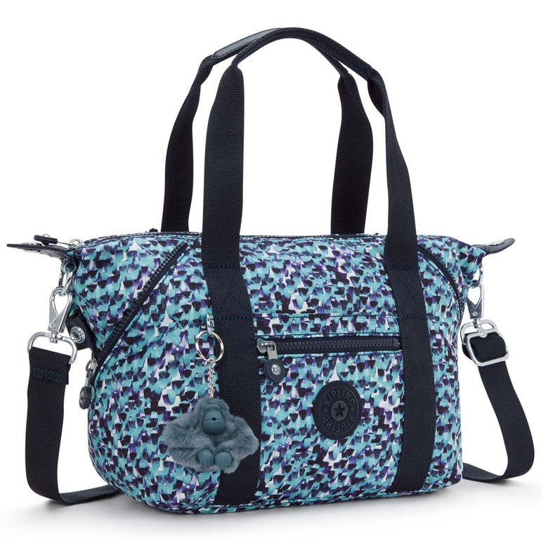 Kipling Art Mini Printed Shoulder Bag - Rainy Feathers