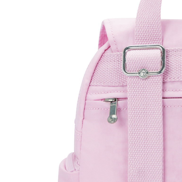 Kipling City Zip Mini Backpack - Blooming Pink