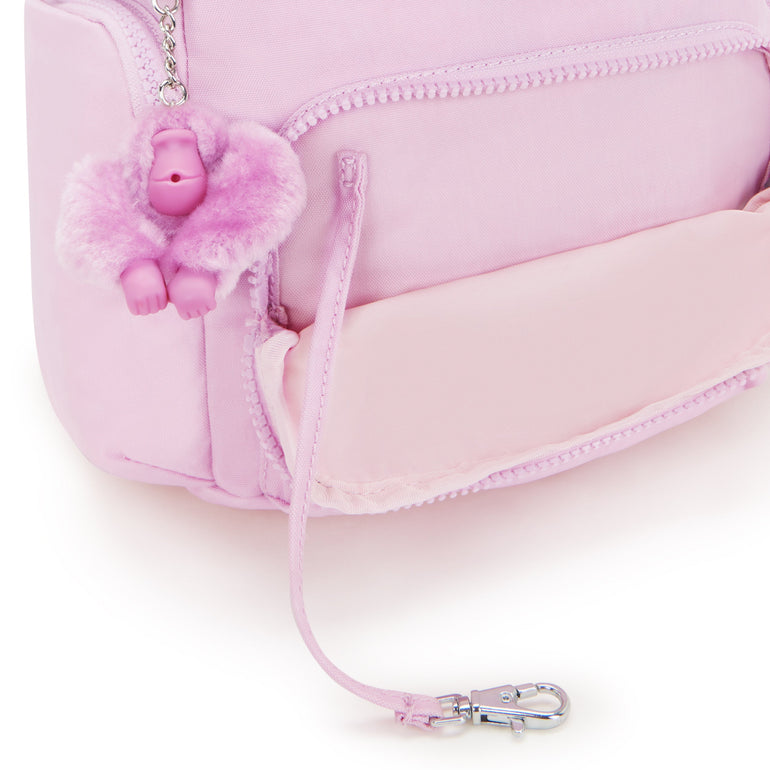 Kipling City Zip Mini Backpack - Blooming Pink