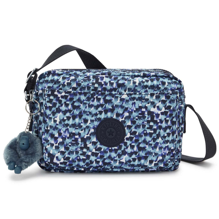Kipling Abanu Medium Printed Crossbody Bag - Rainy Feathers