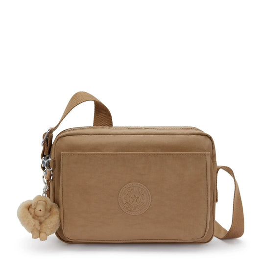 Kipling Abanu Sac à bandoulière moyen - Early Tan