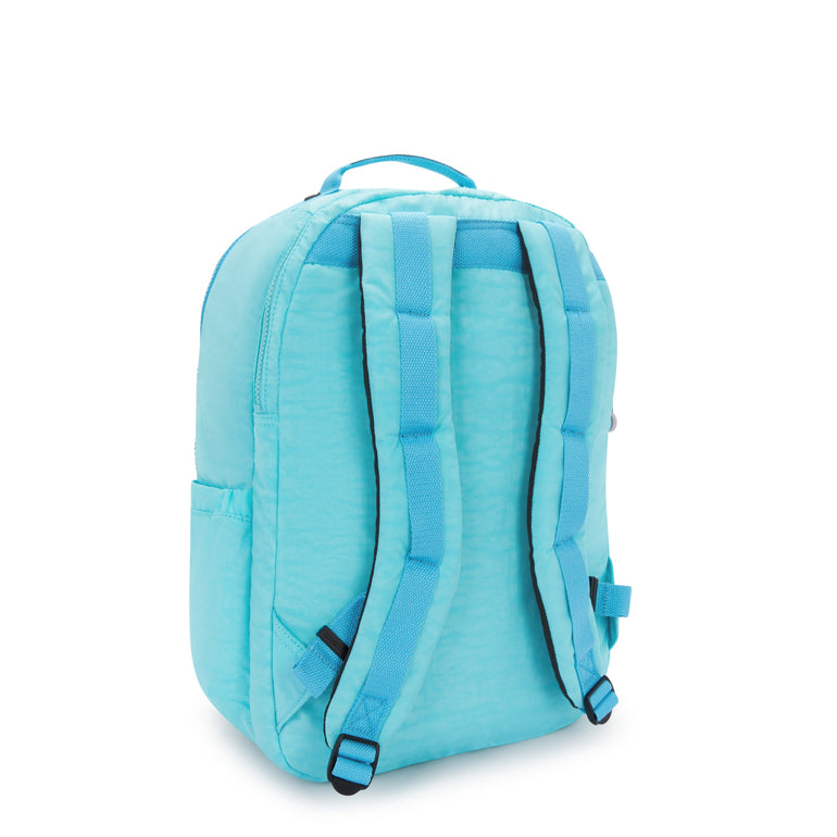Kipling Seoul Extra Large 17" Laptop Backpack - Poppy Aqua