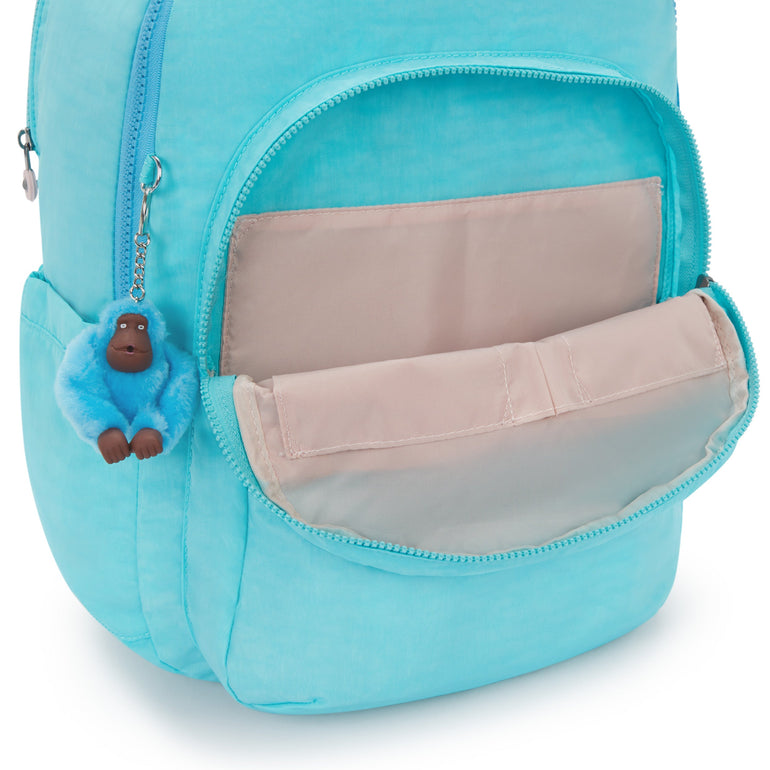 Kipling Seoul Extra Large 17" Laptop Backpack - Poppy Aqua