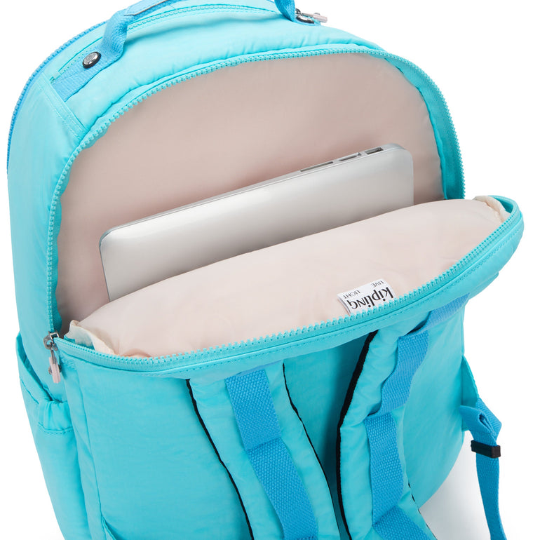 Kipling Seoul Extra Large 17" Laptop Backpack - Poppy Aqua