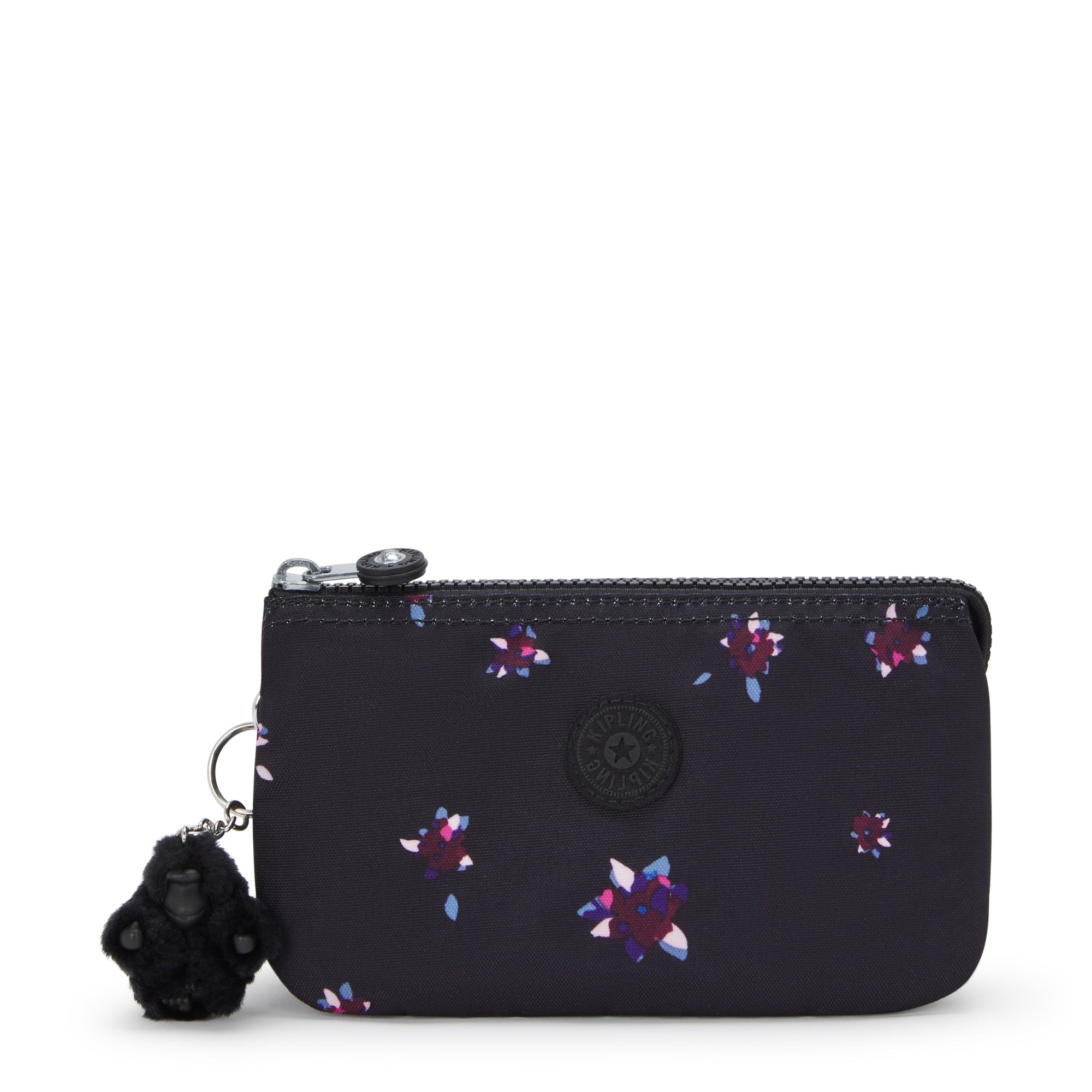 Kipling Creativity Large Printed Pouch - Night Flower