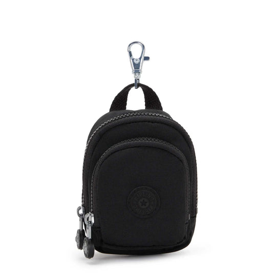 Kipling Mini Seoul Key Charm - True Black